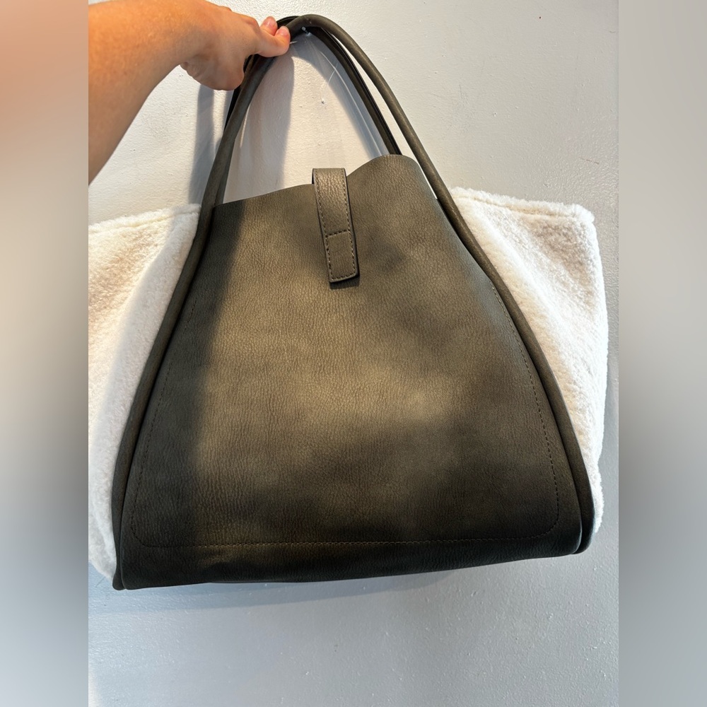 Unbillion Stylish Olive Green  Bag large tote - Picture 10 of 13